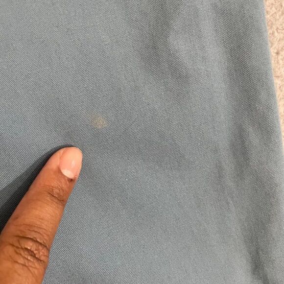 Men's Blue Chinos - Picture 2 of 12